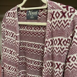 Natural reflections cardigan